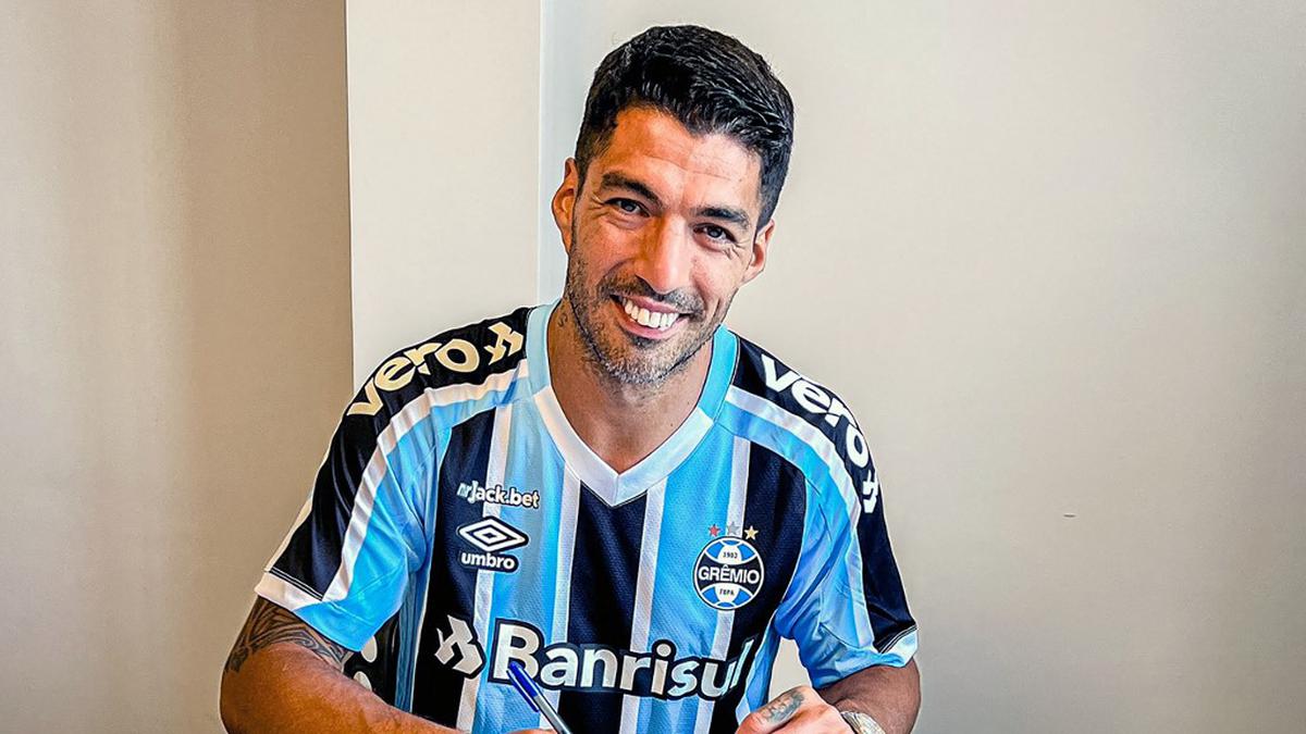 Luis Suarez signe un contrat de deux ans avec Gremio