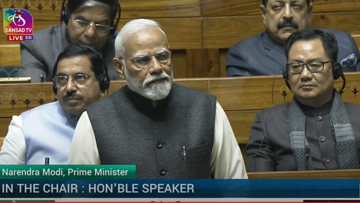 Parliament Budget Session Live Updates | ‘BJP will win 370 seats’, says PM Modi, targets Opposition on nepotism, corruption