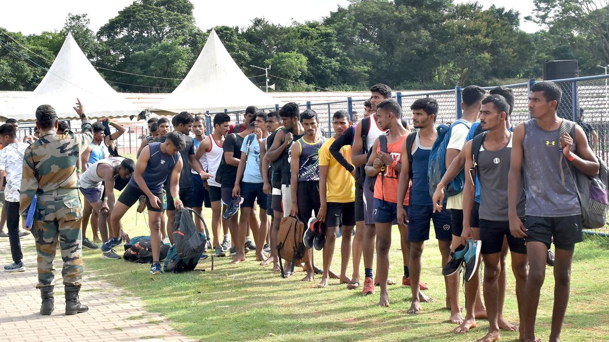 Agniveer recruitment rally in Madikeri from June 27