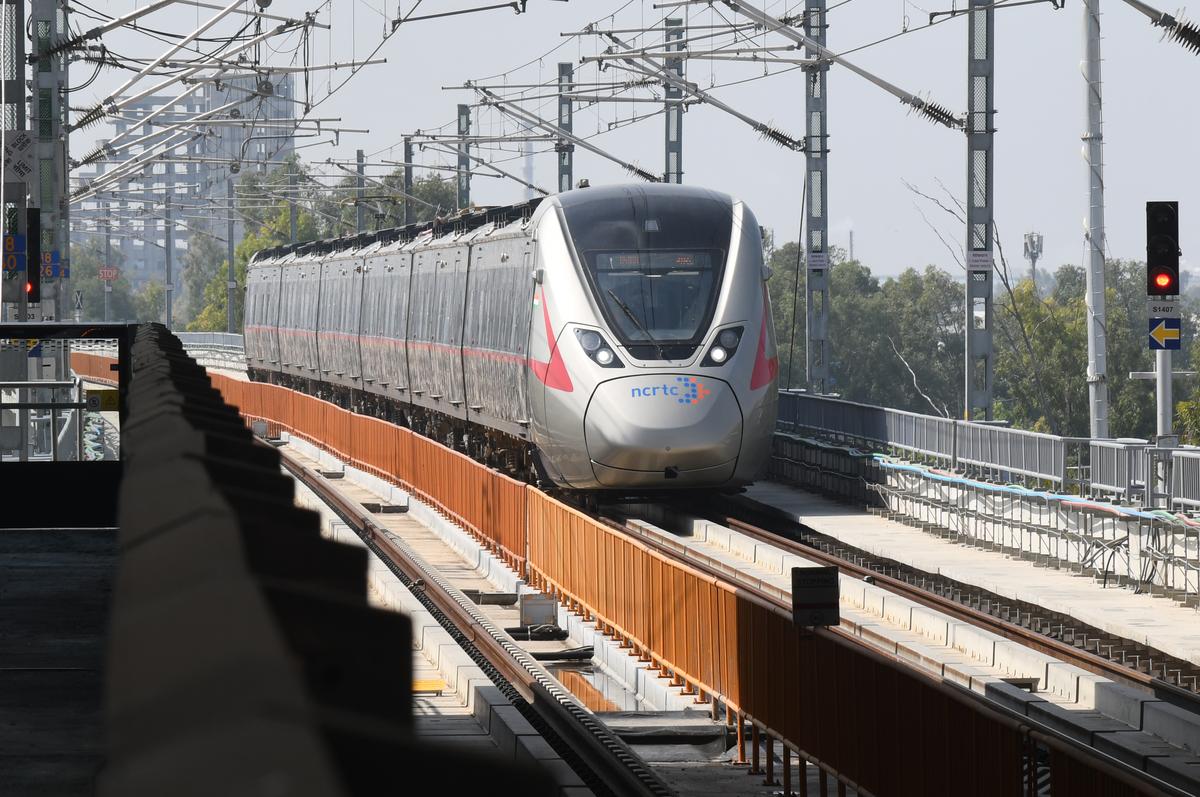 Delhi-Meerut Regional Rapid Transit System (RRTS), in Ghaziabad.