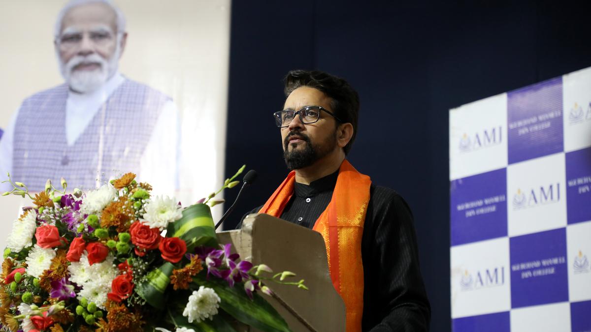 Rahul Gandhi must apologise to the nation, Jat, farmer community, says Anurag Thakur