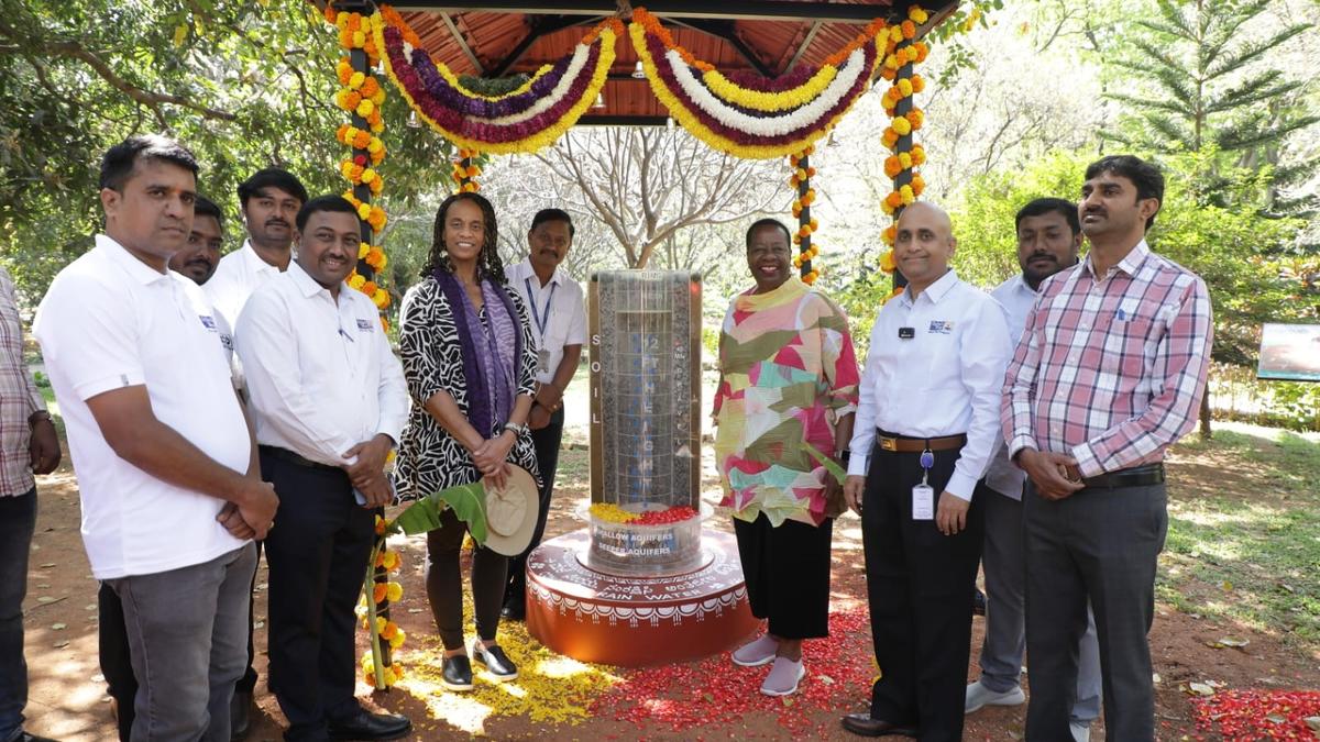 12 percolation wells set up at Indira Gandhi Musical Fountain Park