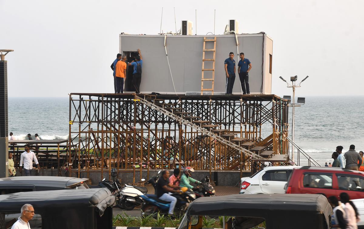 Arrangements for Navy Day pick up pace in Visakhapatnam