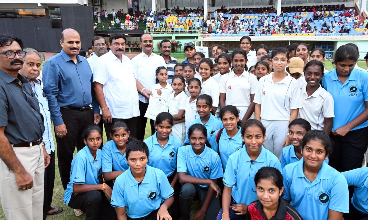 The Hindu FIC-AM/NS cricket coaching camp concludes at VDCA Stadium