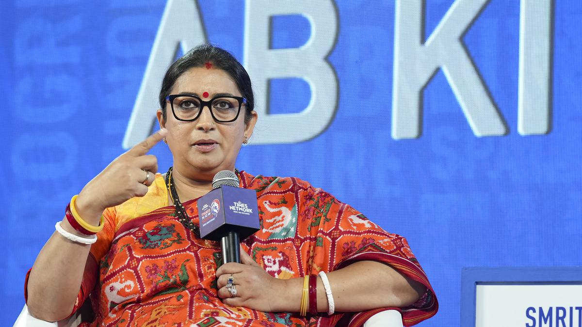 Smriti Irani accuses Rahul Gandhi of neglecting development of Amethi for 15 years