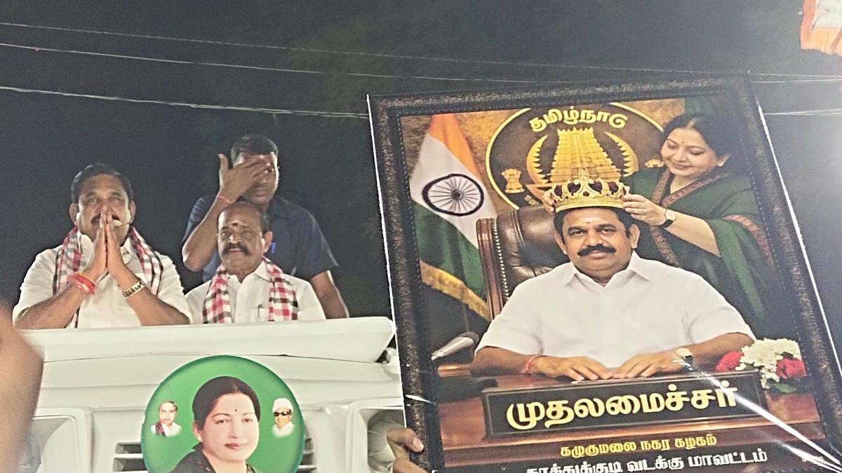 EPS targets infrastructure push, welfare schemes at Kalugumalai