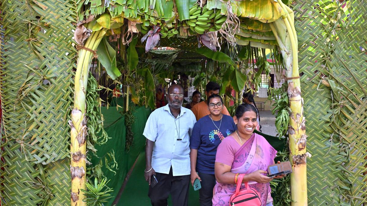 Voters captivated by special themed polling stations in Madurai
