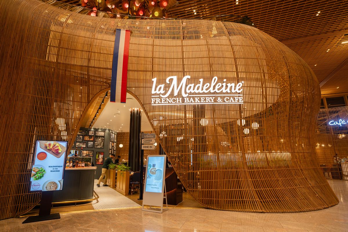 Dallas-based La Madeleine’s first international location at Bengaluru’s Terminal 2