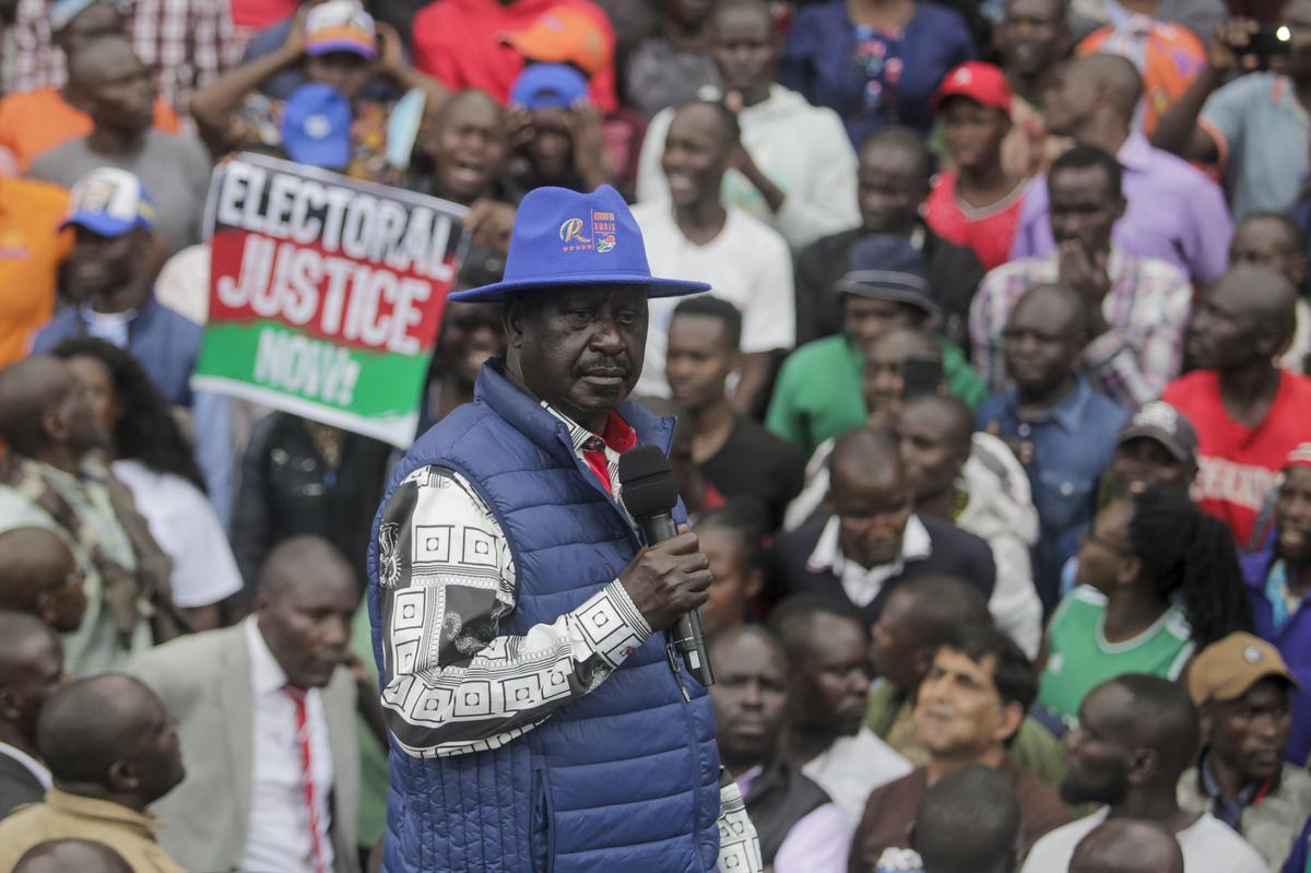 Kenya S Odinga Mounts Court Challenge To Presidential Poll Result The Hindu
