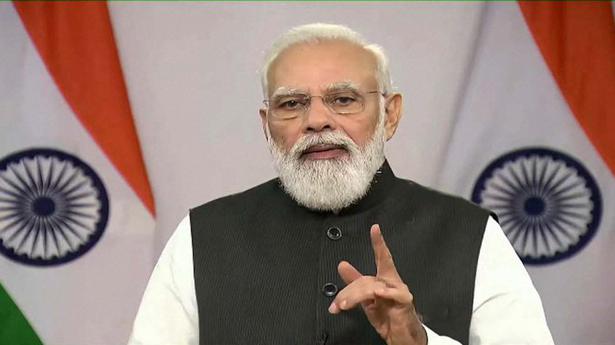 PM Modi lauds 200-crore vaccine doses landmark