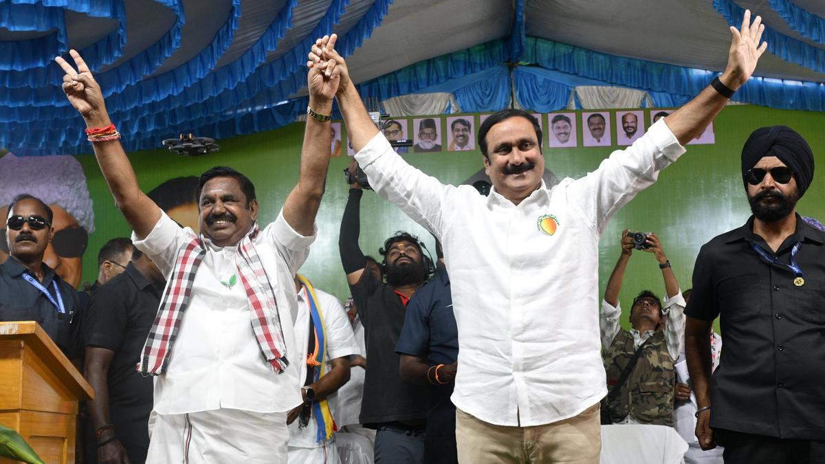 Despite being in DMK alliance, DMDK works for AIADMK alliance: Edappadi Palaniswami and Anbumani