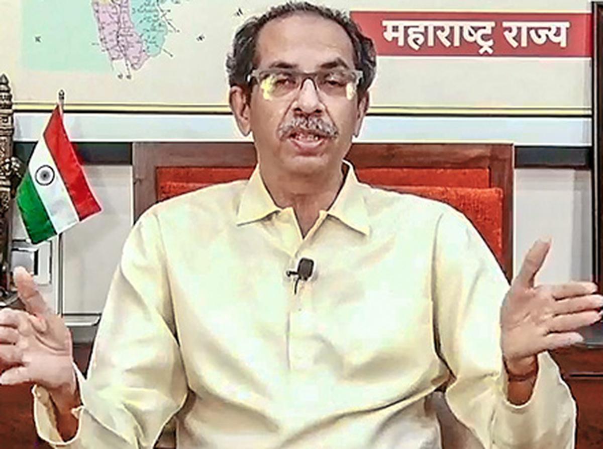 Maharashtra CM and Shiv Sena chief Uddhav Thackeray virtually addresses the people of the State on June 22.