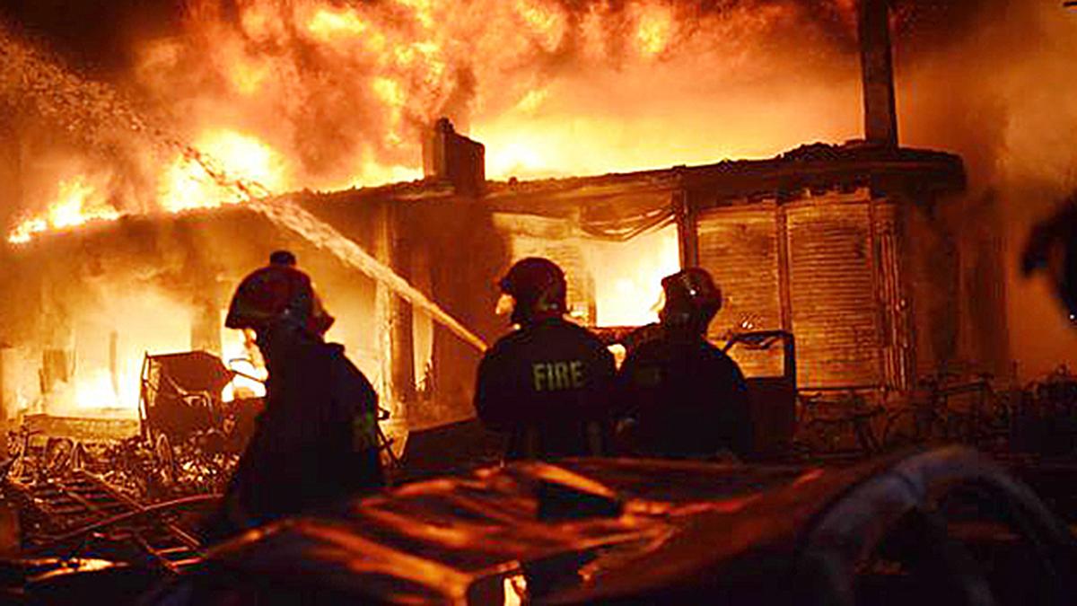 Fire at market in Maharashtra’s Chhatrapati Sambhajinagar; 20 shops damaged