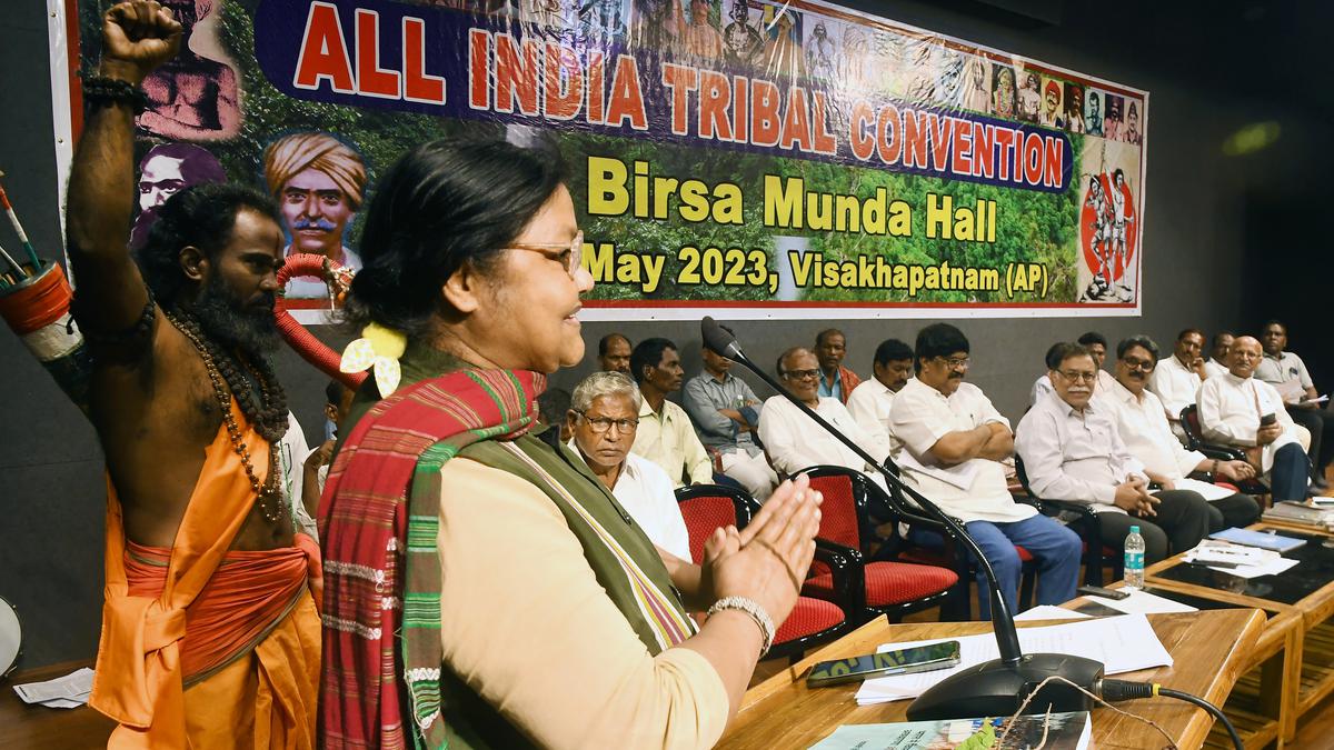 Need to fight for formulation of new tribal policy in the country, says activist Basavi Kiro in Visakhapatnam