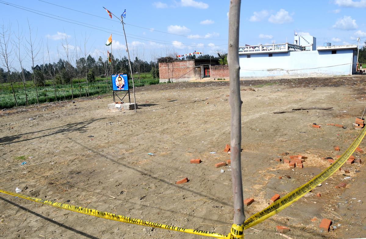 Until January 22, the day of the consecration of the Ram Temple in Ayodhya, the two-acre plot in Silai Badagaon’s Jatav neighbourhood had been a dumping ground for the villagers.
