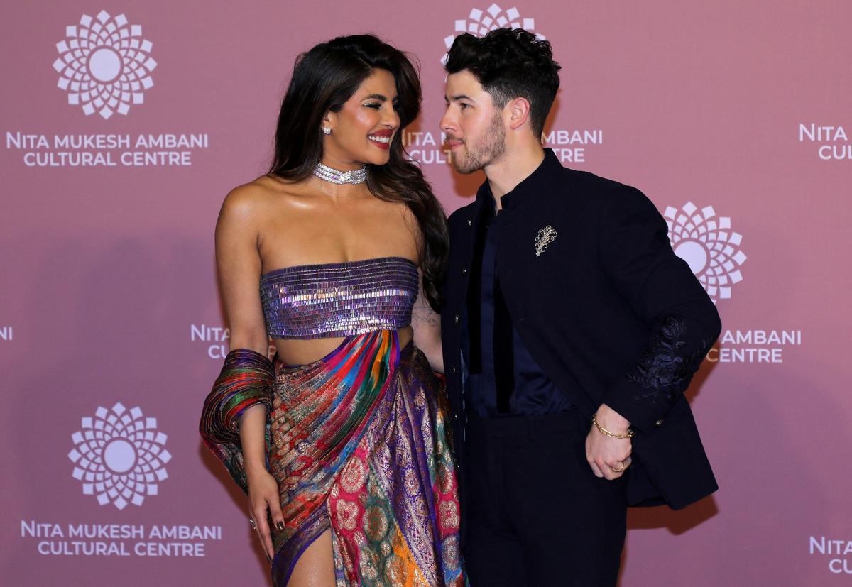 Priyanka Chopra Jonas with husband Nick Jonas 