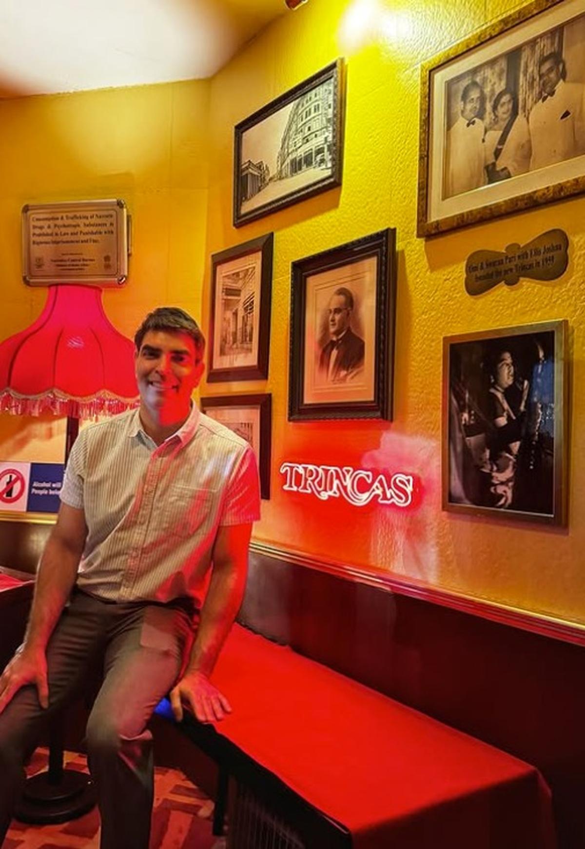Anand Puri, the third generation owner of Trincas Anand Puri, the third generation owner of Trincas