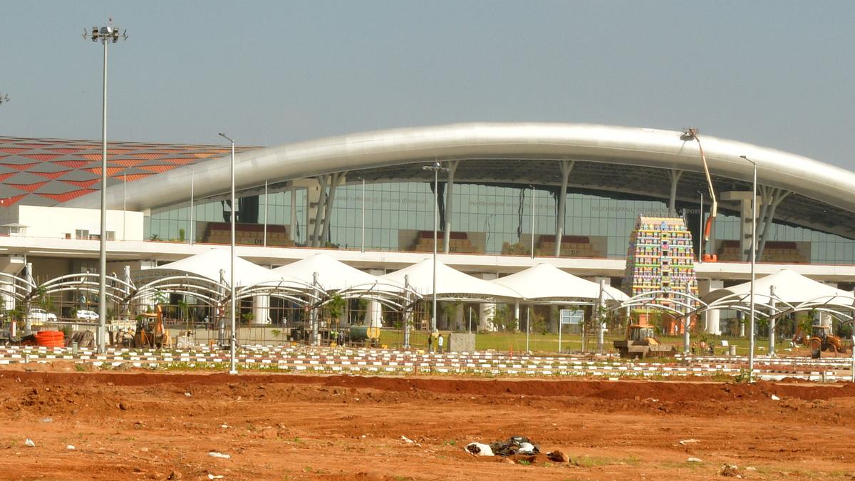 Infrastructure development at Tiruchi airport completed