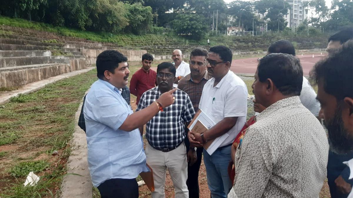 Walking track project at Mangala Stadium will be completed soon, says MLA
