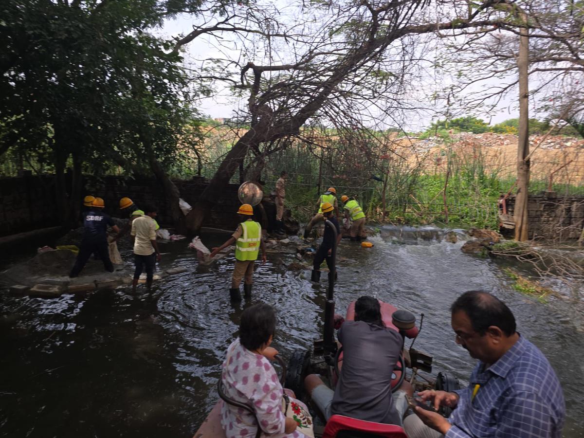 BBMP working to clear water