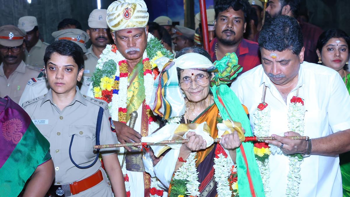 &lsquo;Pattabhishekam&rsquo; for Goddess Meenakshi performed