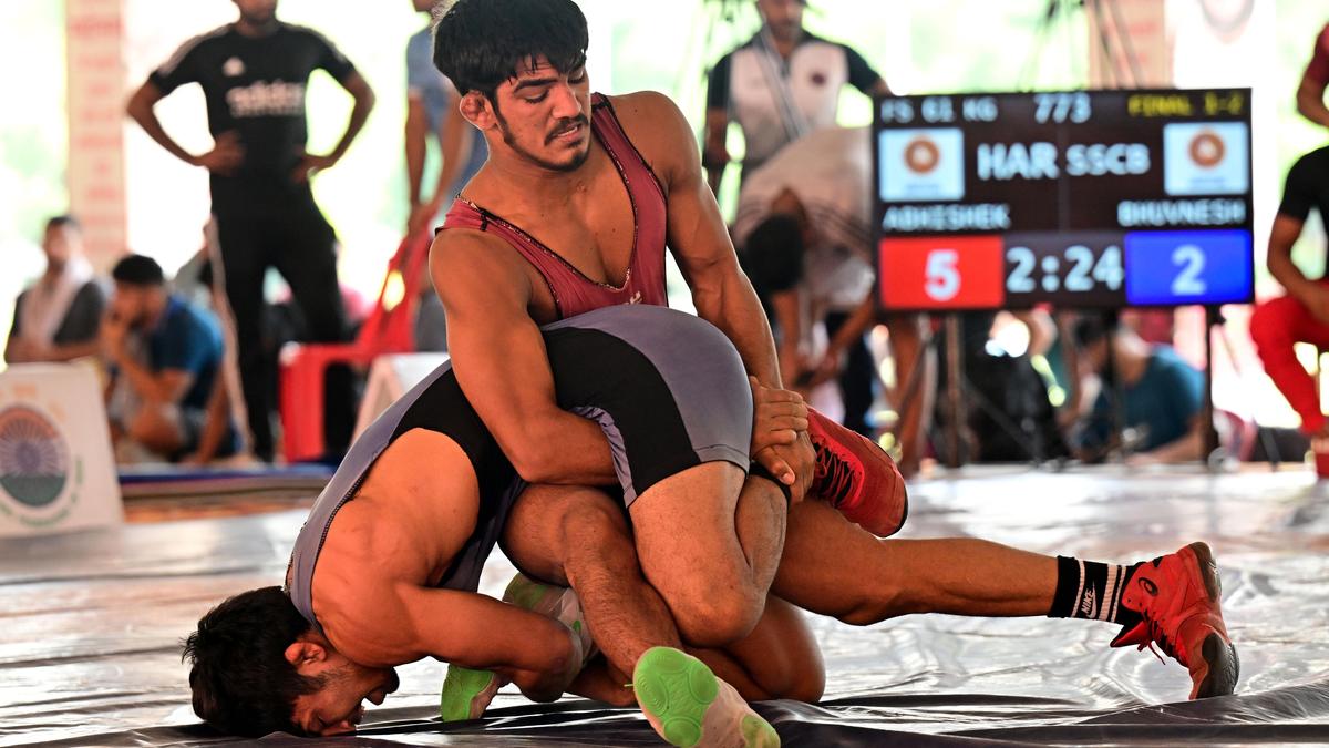 Wrestling | Tushir showcases his prowess in the 74kg category