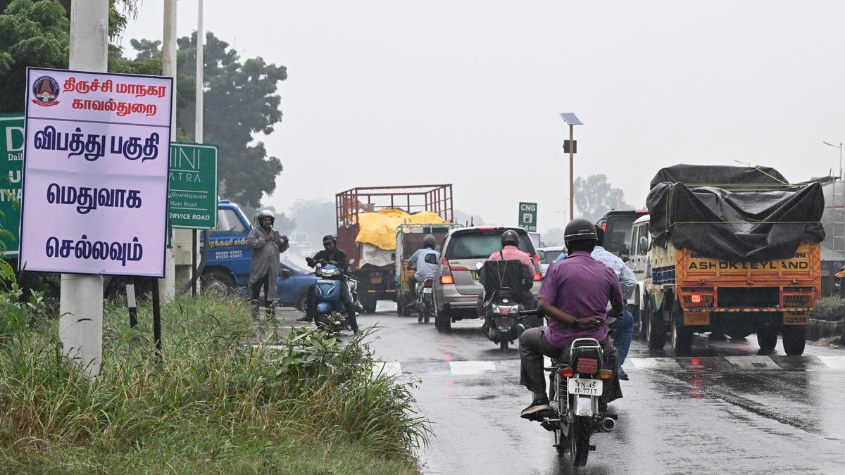 Tiruchi City Police put up sign boards at accident-prone spots