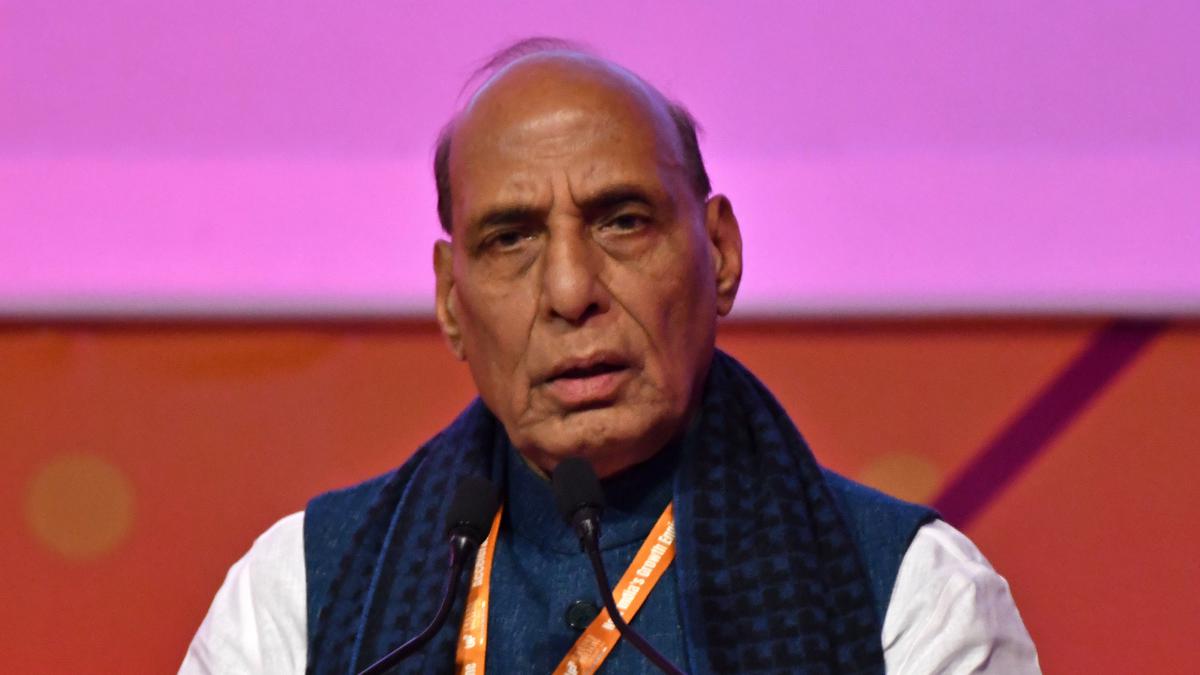 Friendly navies need to join hands to make the oceans safe for prosperity, says Rajnath Singh