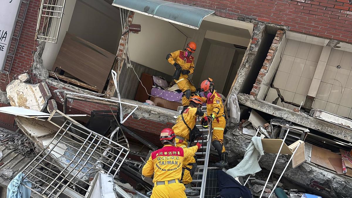 Four killed in Taiwan’s strongest earthquake in nearly 25 years