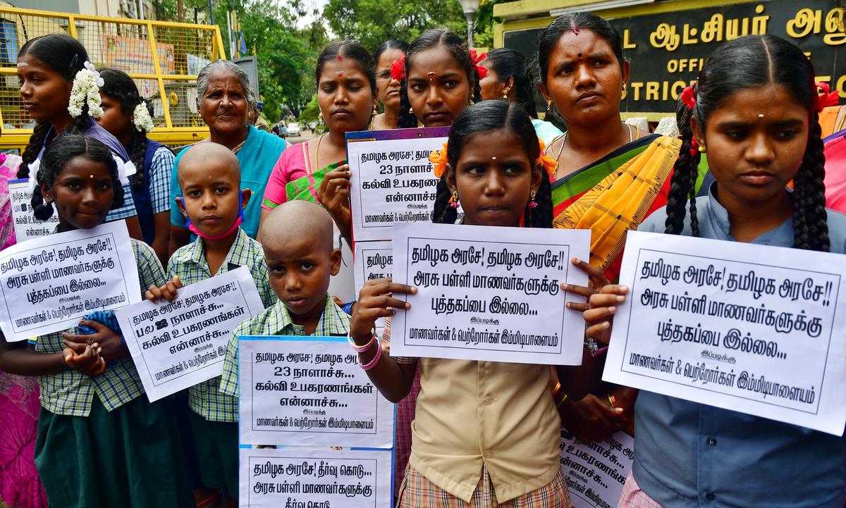 ‘Government school students yet to get school bags, stationery items in Coimbatore’