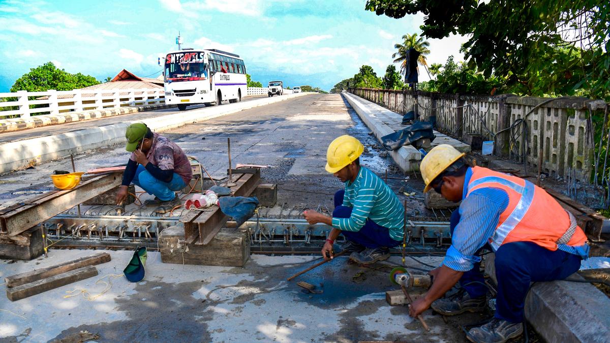 AC Road reconstruction enters final phase