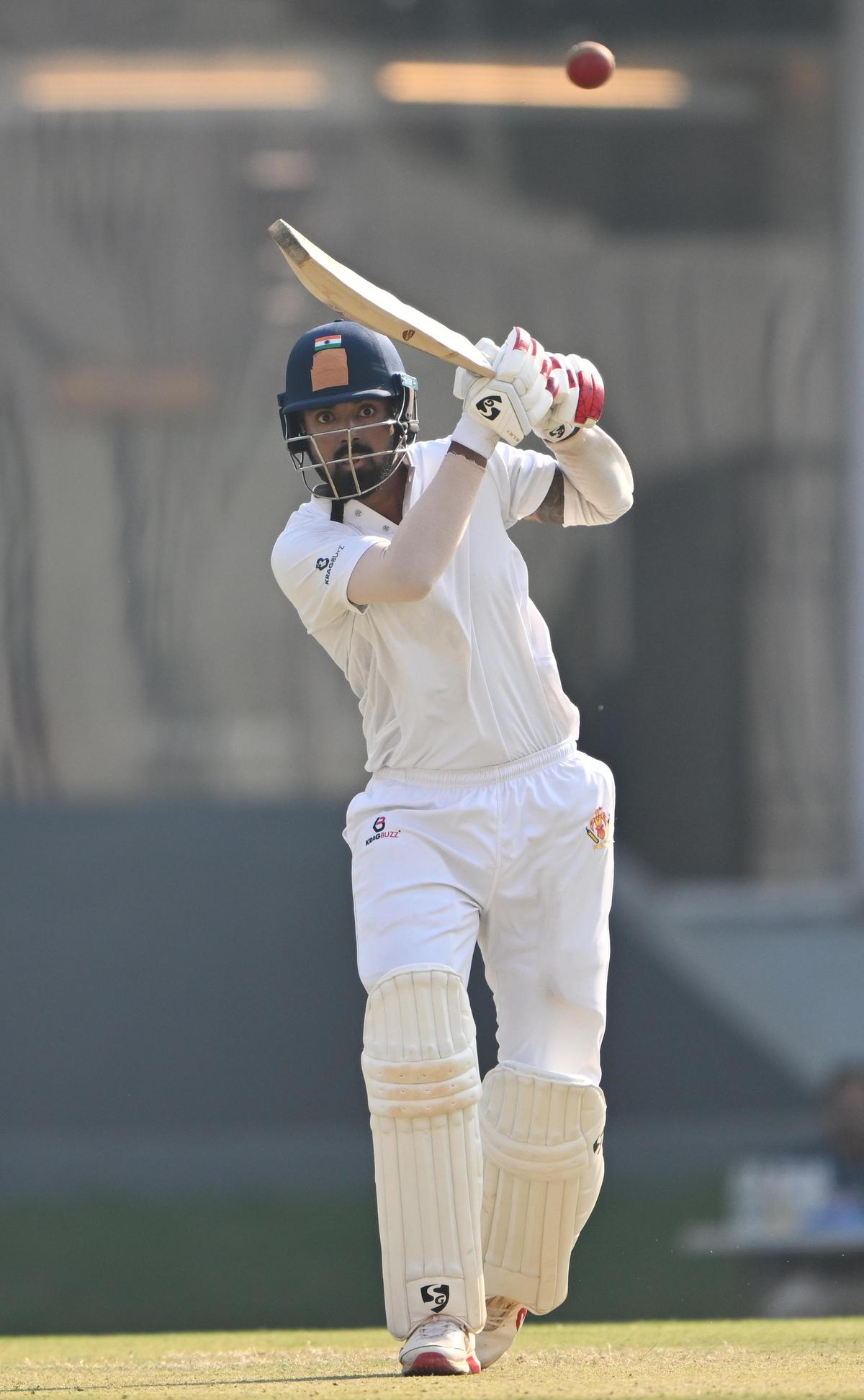 Rahul extended his purple patch with a fine knock.