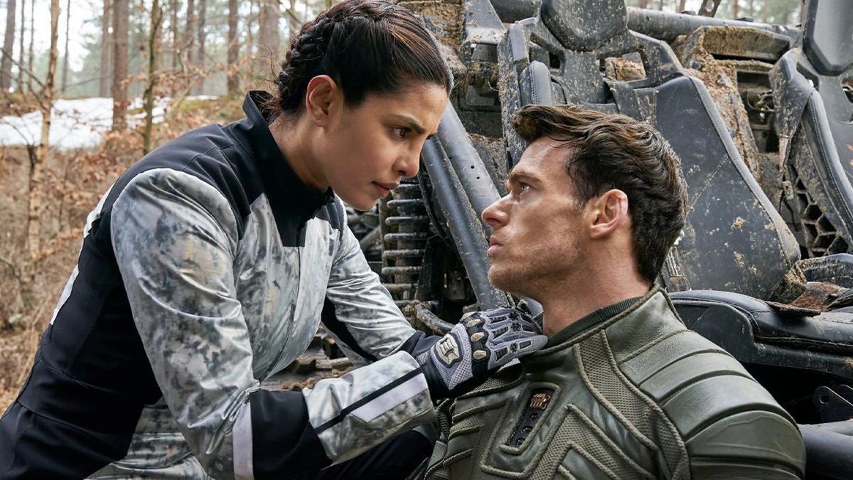 Priyanka Chopra Jonas and Richard Madden in ‘Citadel’