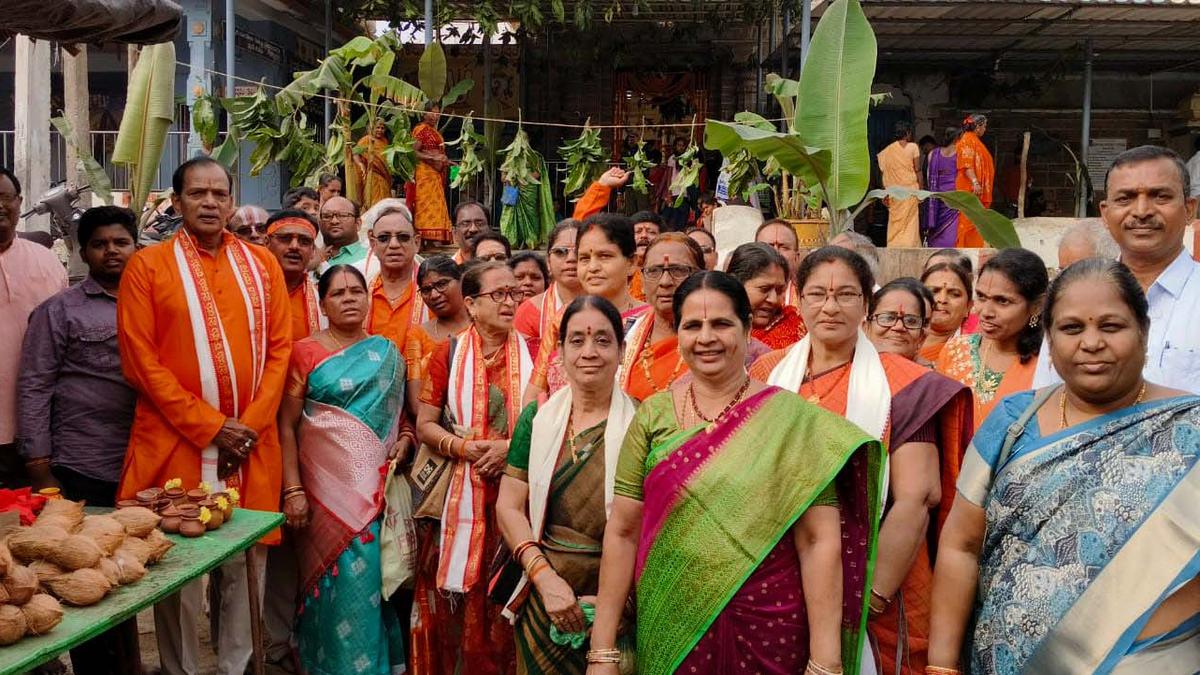 Devotees flock to Ramateertham temple on January 22