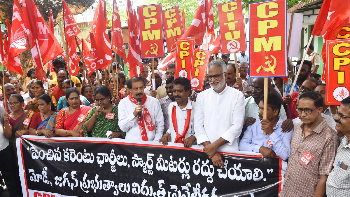 Power tariff hike burning a hole in the pockets of consumers, alleges CPI Andhra Pradesh secretary