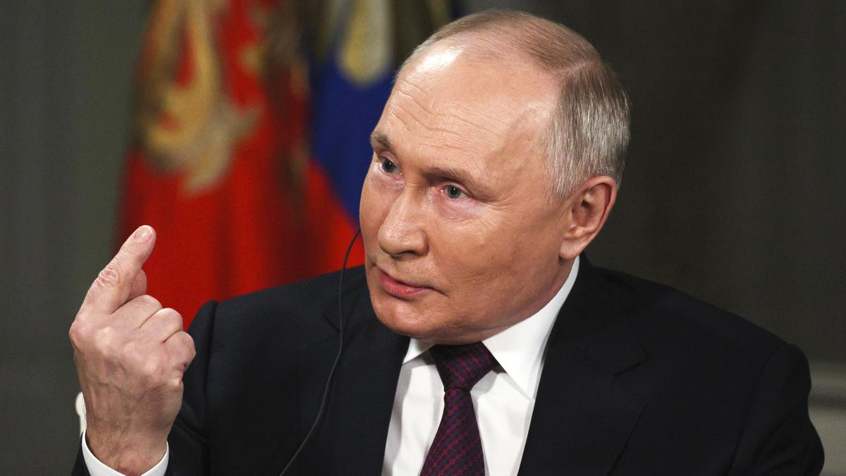 Putin says Russia has no intention of putting nuclear weapons in space, denying U.S. claims