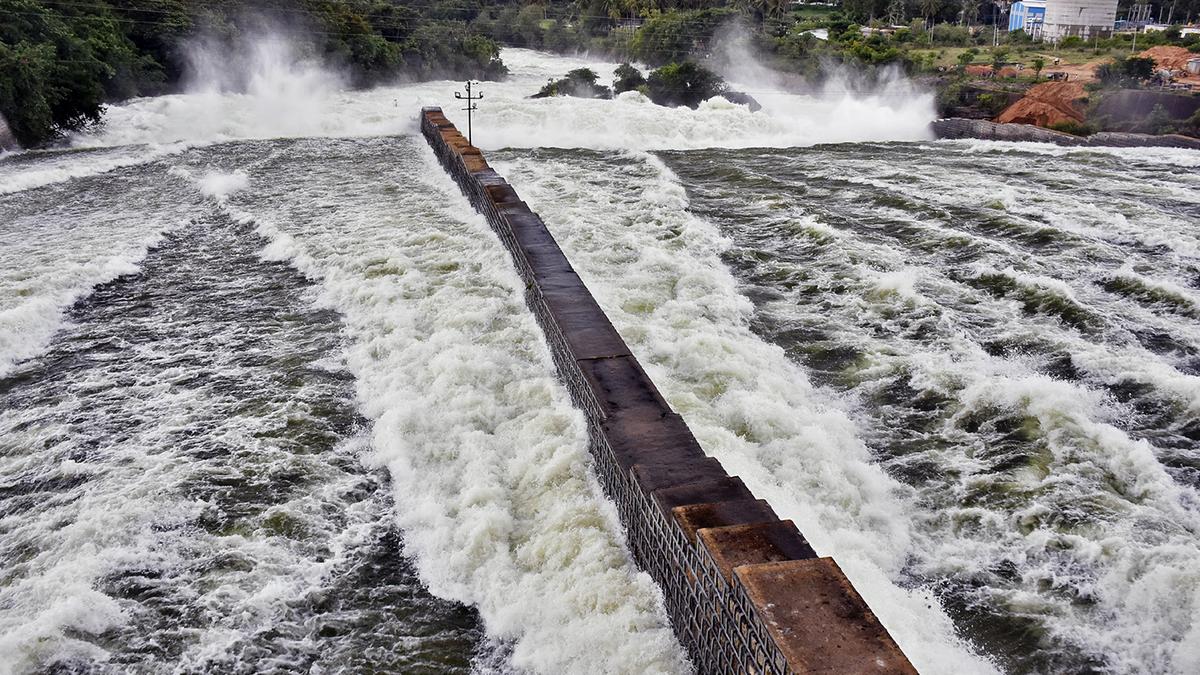 KRS dam across river Cauvery reaches 100% capacity, reservoir level at maximum height
