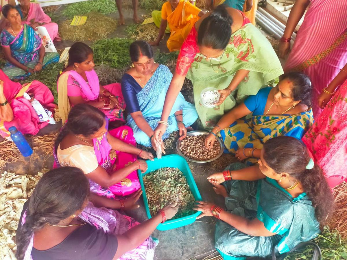 Tribal women farmers of Tirupati seek gender equality at work as they venture into herbal products market