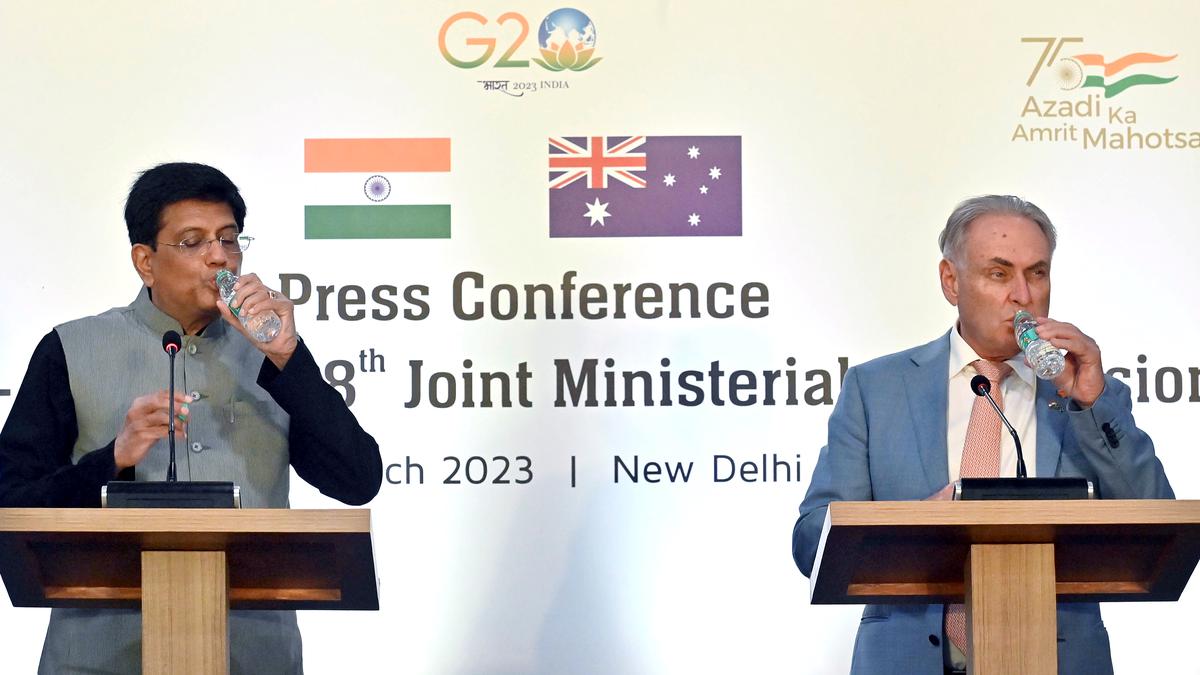 India, Australia for early conclusion of pact on market access