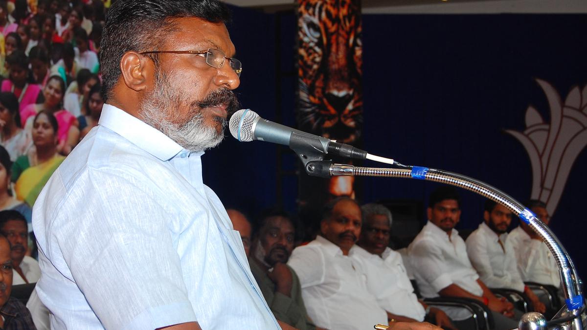 VCK to protest demanding reintroduction of ballot papers Jan. 4