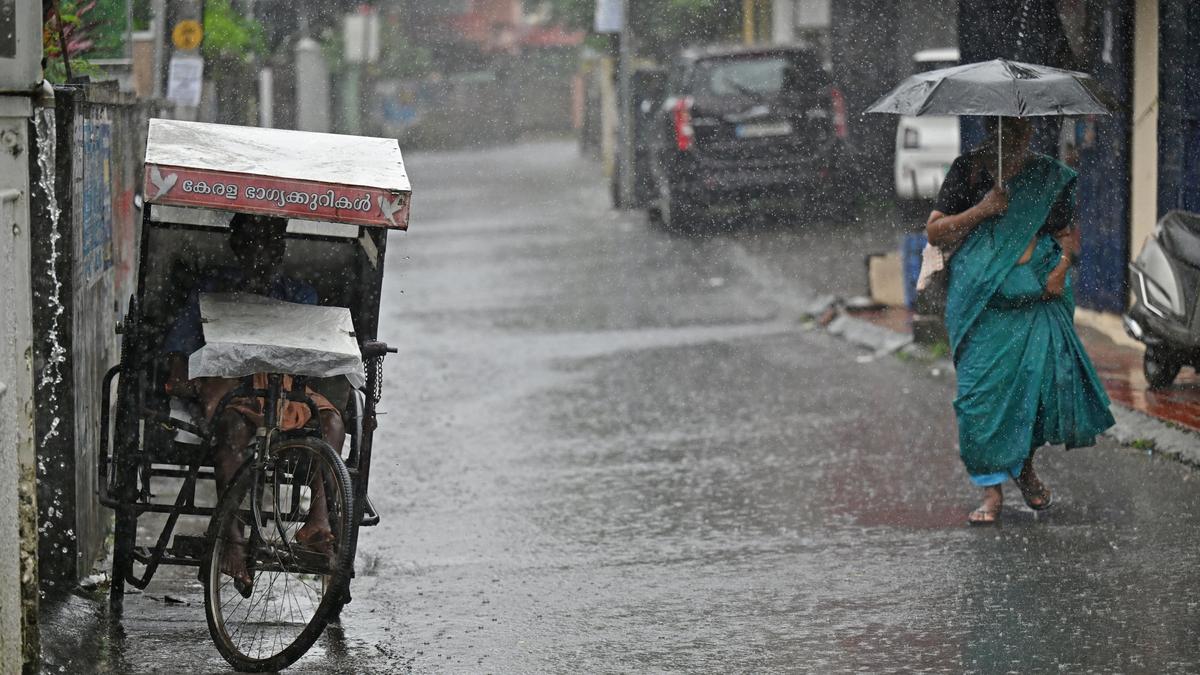 Kerala rains: IMD sounds orange alert for two districts, yellow for seven
