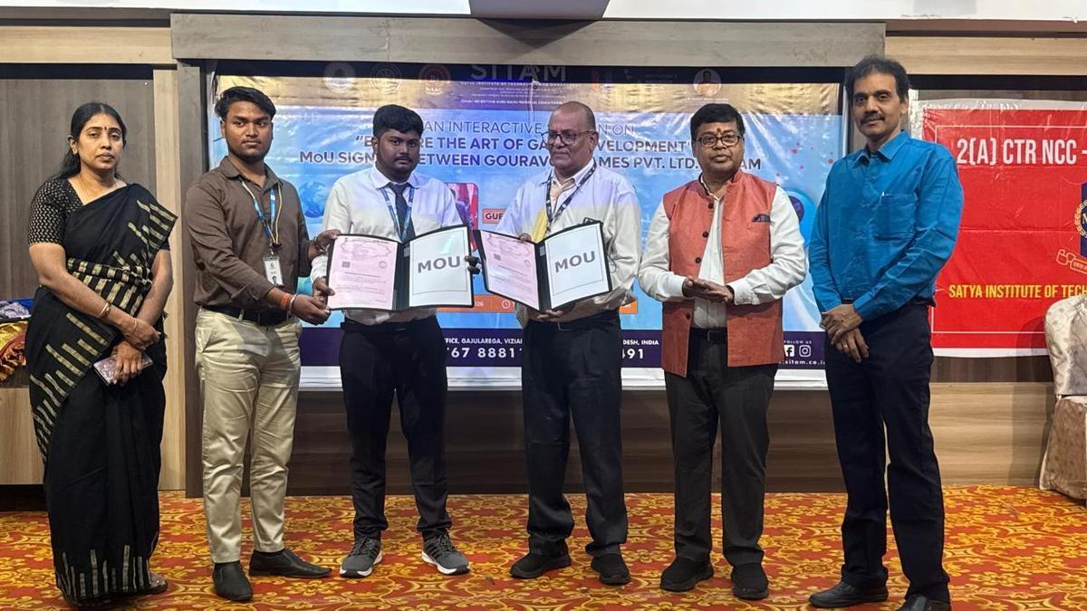 SITAM College signs Mou with GouraGo Games and Technologies to ensure jobs for students in gaming industry