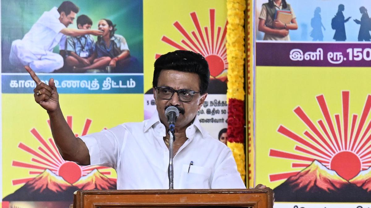 My goal is to make Tamil Nadu a model state in South Asia, says T.N. CM Stalin