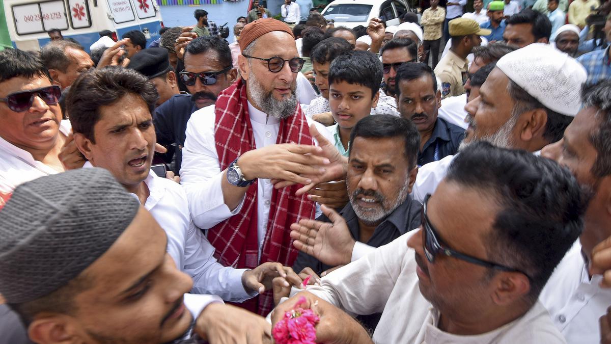 Hyderabad MP Owaisi has five pending cases against him, immovable assets of over ₹16 crore
