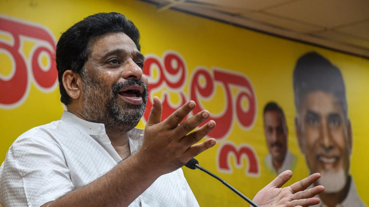 TDP leader accuses YSRCP leaders of grabbing lands belonging to SCs at Bayyavaram