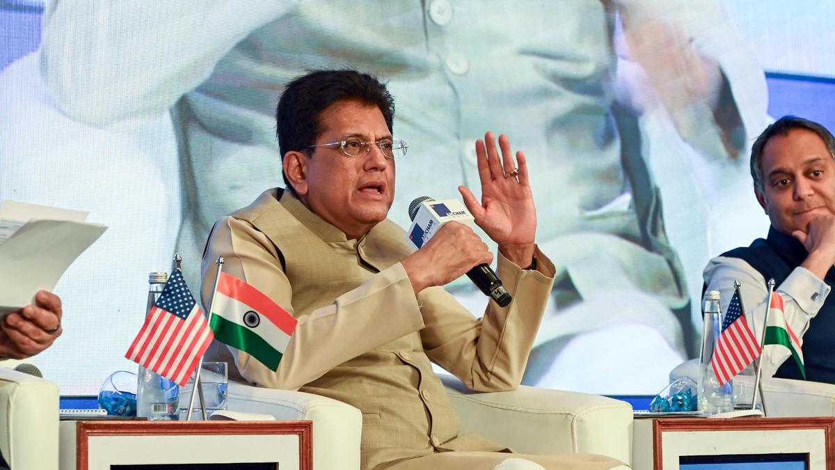 U.S. team may visit India next month for trade talks: Piyush Goyal