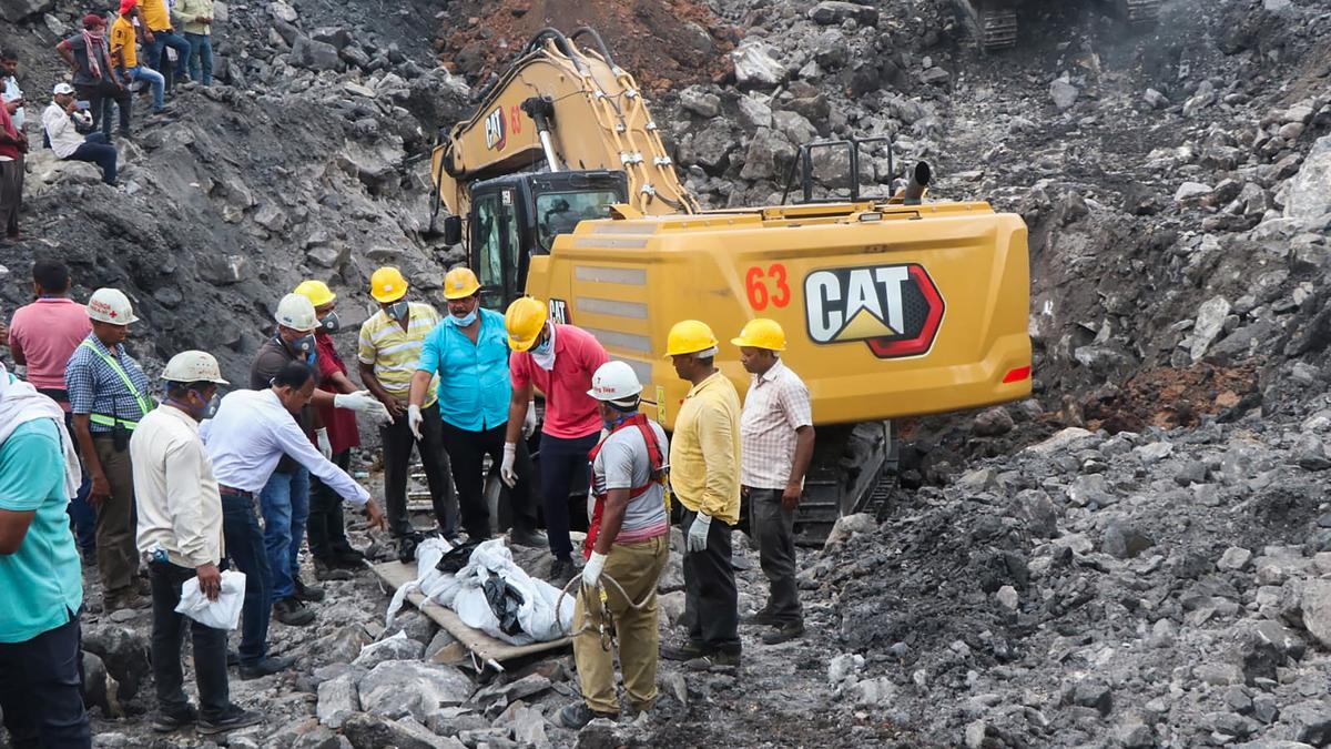 Bodies of 3 women recovered after land subsidence in Dhanbad's coal mine area