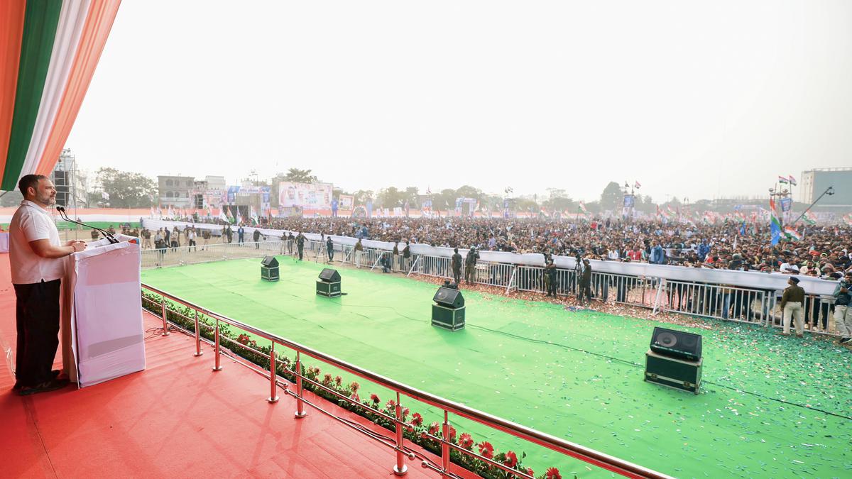 Rahul Gandhi resumes Nyay Yatra with roadshow in Katihar