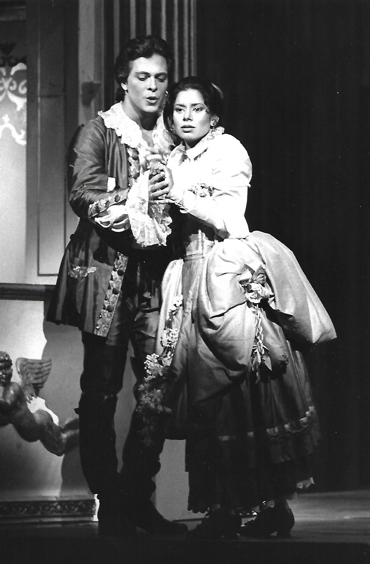 Patricia Rozario in Don Giovanni, an opera in two acts with music by Wolfgang Amadeus Mozart and was performed in 1787.