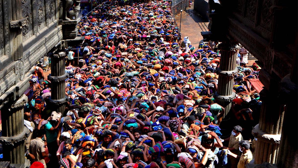 TDB reduces virtual queue and spot booking entries for Mandala Puja days